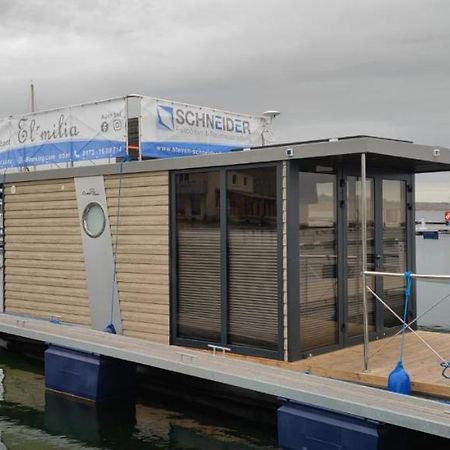 Mobiles Hausboot El'Milia Hotell Braunsbedra Exteriör bild