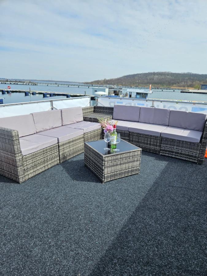 Mobiles Hausboot El'Milia Hotell Braunsbedra Exteriör bild